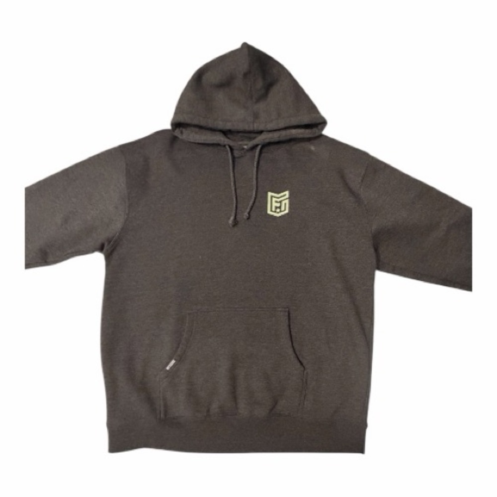Dark‎ Gray Hoodie with Logo